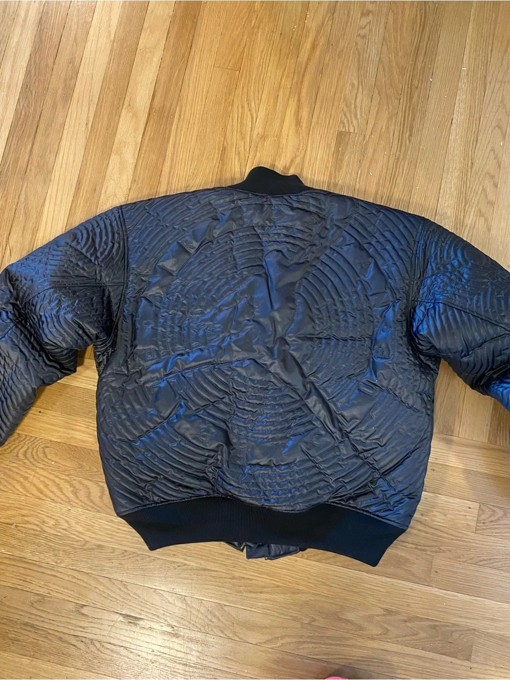 NWT Jordan Flight Varsity Quilted Bomber Jacket Men’s Black